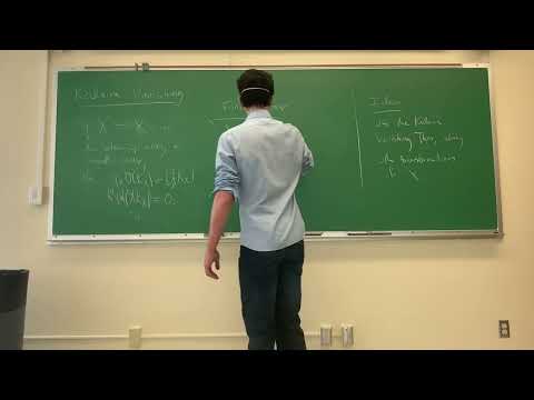 Birational Geometry, Lecture 29: Kawamata-Viehweg Vanishing Theorem