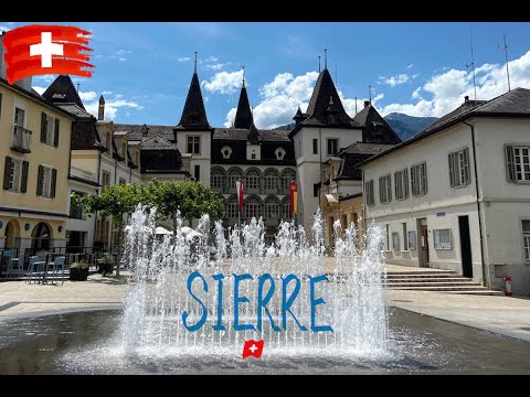 A Simple Day in Sierre, Switzerland