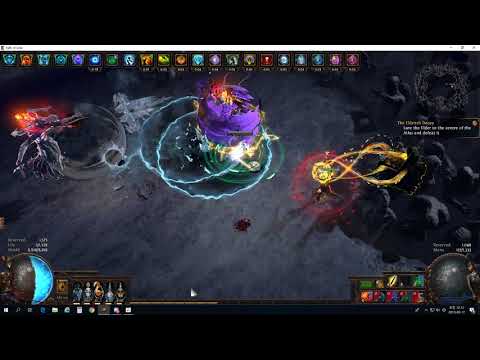 POE Incursion Event League Lv94 Lowlife Occul Blade Vortex Uber Elder