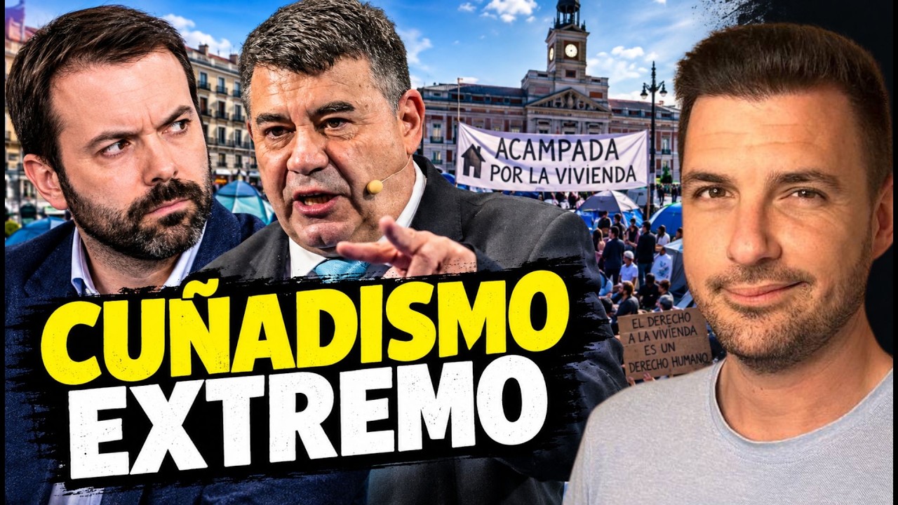 💣 @juanrallo y Bastos SE RETRATAN con la acampada de la vivienda🏘️ cuñadismo nivel legendario 🤣