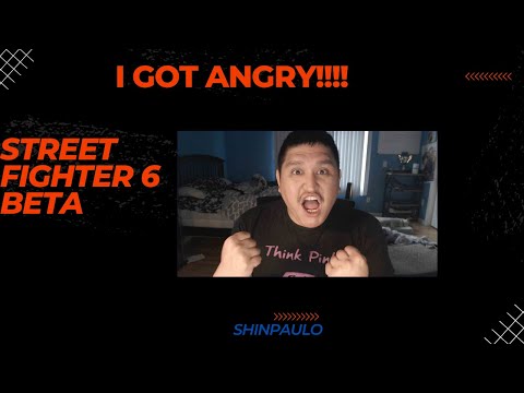 I got heated!!!! SFVI BETA GAMEPLAY VS SONIC SOL