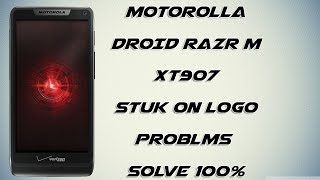 Motorola DROID RAZR M - Droid Razr M stuck on red eye Solve