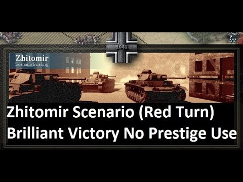 Lets Play: Unity of Command: Red Turn Scenario - Zhitomir Brilliant Victory (HD)