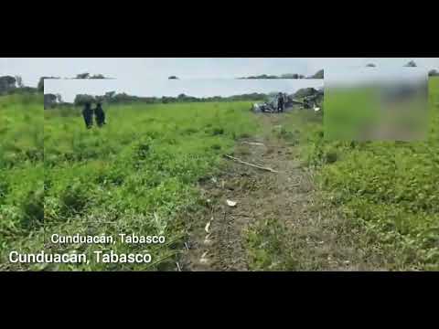 #NoticiasTVT🟣| Cae avioneta fumigadora en Cunduacán