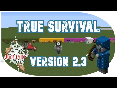 Minecraft TRUE SURVIVAL MODE 2.3 (Patch Notes 04)