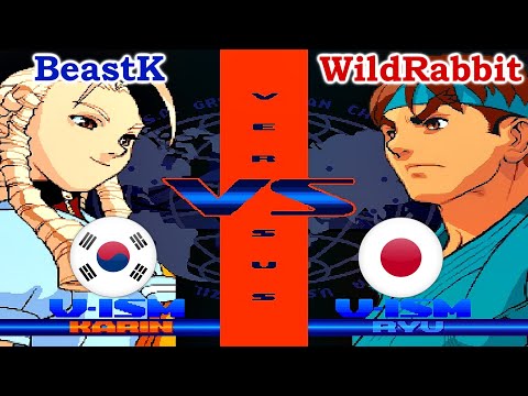 Street Fighter Alpha 3 - BeastK vs WildRabbit FT10