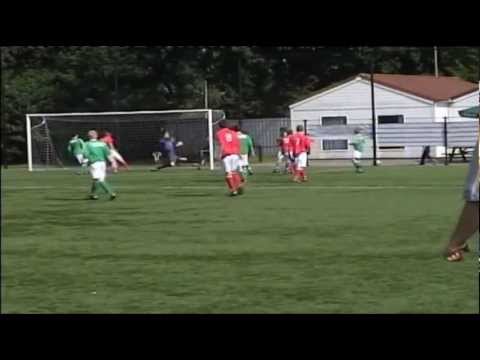 SCH B1 - Groen Wit B1 ; Doelpunt Jeffrey Huisman