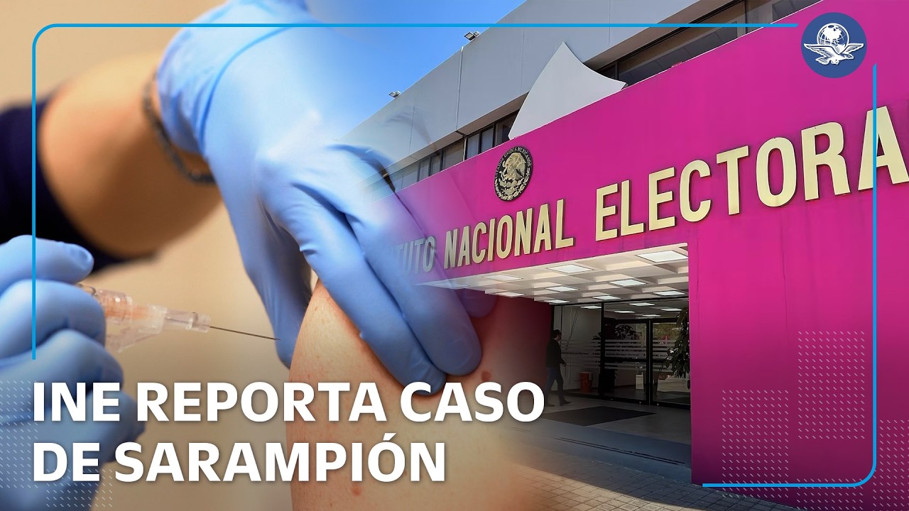 INE activa protocolo sanitario tras detectar caso aislado de sarampión