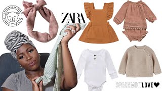 NEWBORN CLOTHING HAUL 2021 | Zara Kids, Chubby Bubby Bear, Spearmint Love