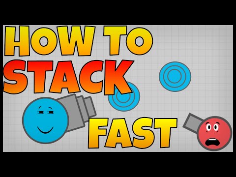 How to stack predator bullets fast in Arras.io/Diep.io