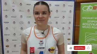 Koszykarki Brother MUKS Poznań trochę się męczyły, ale ostatecznie pokonały Lidera Swarzędz 71:59!