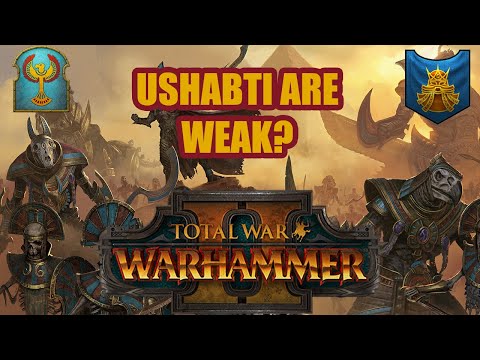 When to use melee Ushabti? | Tomb Kings vs Dwarfs | Total War: Warhammer 2