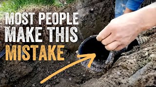 Biggest Mistakes to Avoid When Installing a Underground Downspout Drain [ Gutter Drainage System ]