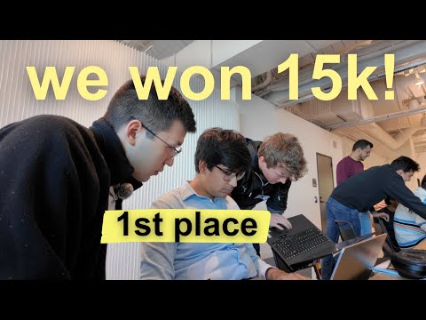 I Won First Place at a Hackathon! | Building an App in 7 hours