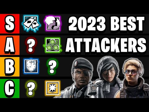 Complete ATTACKER Tier List for 2023 - Rainbow Six Siege 2023