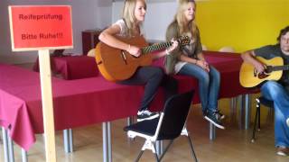 Wunderbaren Jahren (Sportfreunde Stiller) mit eigenem Text !  - Theresa, Kathrin & Helmut Bickel