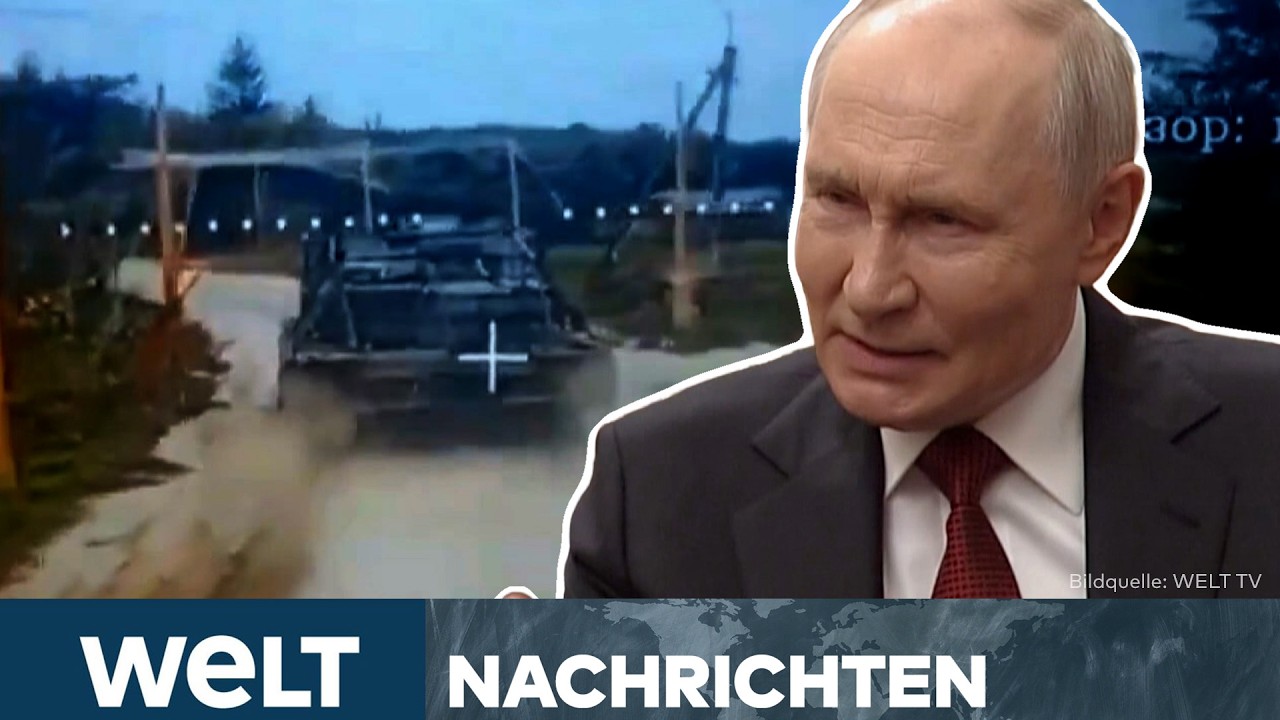 UKRAINE-KRIEG: Brisantes Interview mit Putin! Russland könnte Kriegsterror intensivieren | STREAM