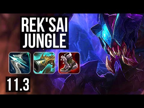 REK'SAI vs GRAVES (JUNGLE) | 10/1/2, 2.0M mastery, 800+ games, Legendary | NA Diamond | v11.3