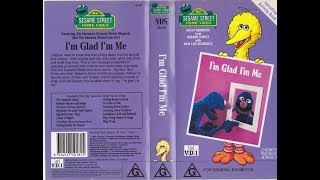 My Sesame Street Home Video I&#39;m Glad I&#39;m Me