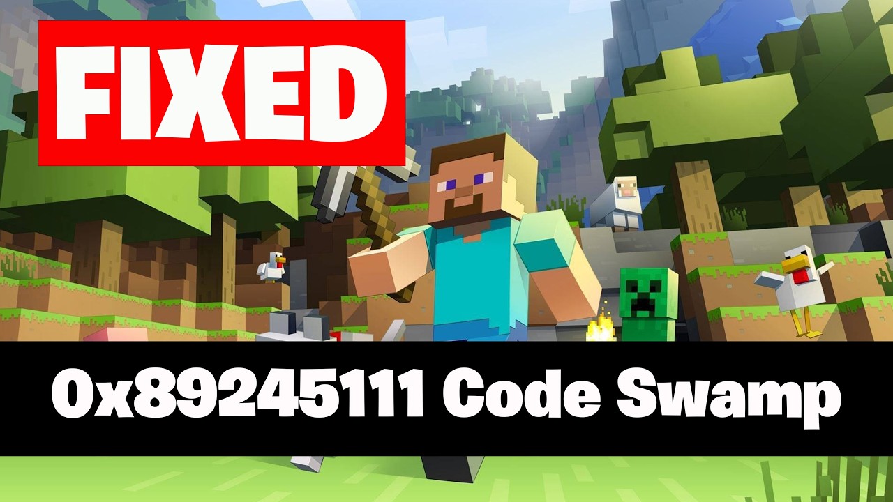 Minecraft Launcher Error Code 0x89245111 Code Swamp Unable To Verify What Products You Own On PC FIX