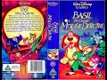 Walt Disney Basil The Great Mouse Detective 1986 Trailer VHS 1992 Coming Soon On Video
