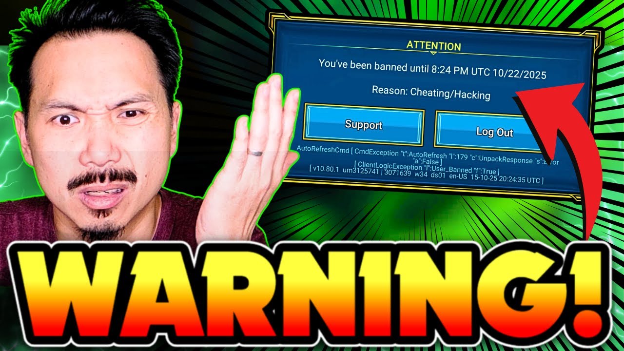 WHY YOU MIGHT BE BANNED TODAY! HOW TO KEEP YOURSELF SAFE! | RAID: SHADOW LEGENDS