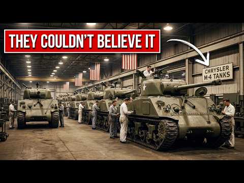 Why Germans Couldn't Explain How US Factories Replaced Tanks So Fast