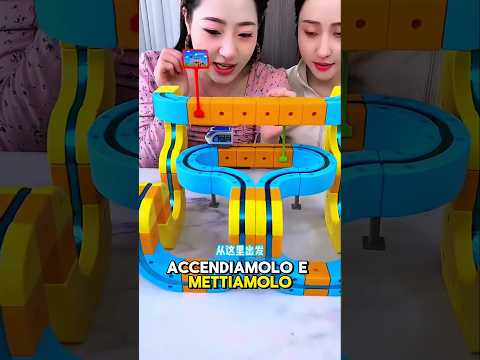 Binario sbagliato = incidente! Binario giusto = treno super veloce 😎🚂#shorts