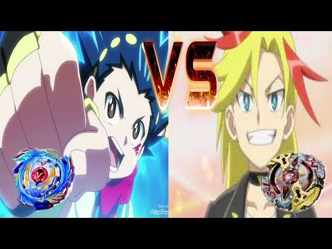 God Valkyrie Vs Galaxy Zeus! Beyblade Burst Battle