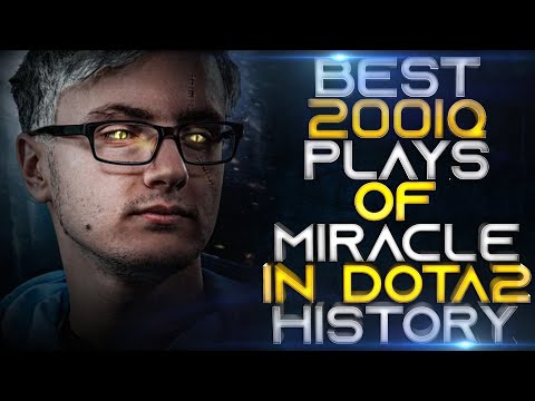 BEST 200 IQ Plays of Miracle in Dota 2 History
