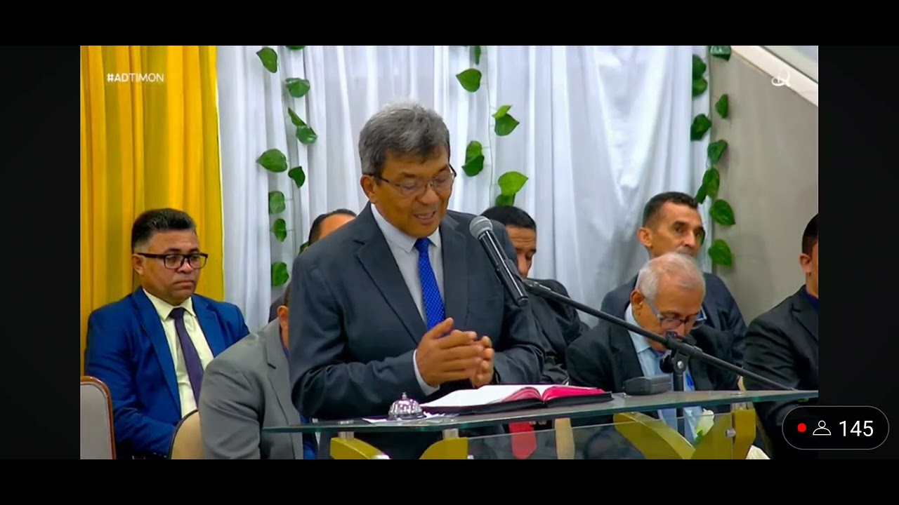 Tema: Es tu ainda o mesmo Daniel?! (Dn 5:13)  Pr. Euvaldo Sá - IMAGENS: ADTC