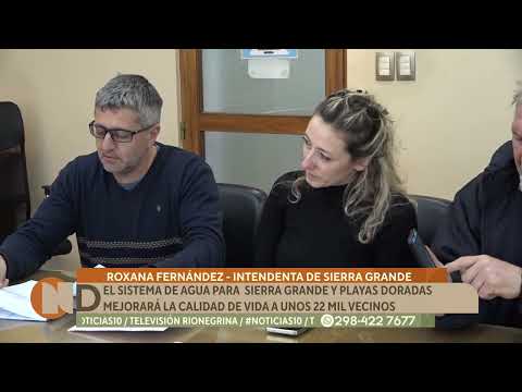 Histórica obra prepara a Sierra Grande para el futuro de Río Negro