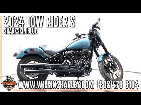 2024 Harley-Davidson FXLRS Softail Low Rider S in Sharkskin Blue
