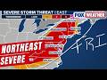 Millions Brace For Increased Multiday Damaging Wind Threat Across Northeast
