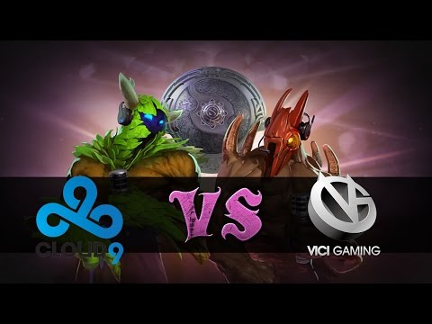 Highlights: Cloud9 vs Vici Gaming. The International 2014 Phase Two
