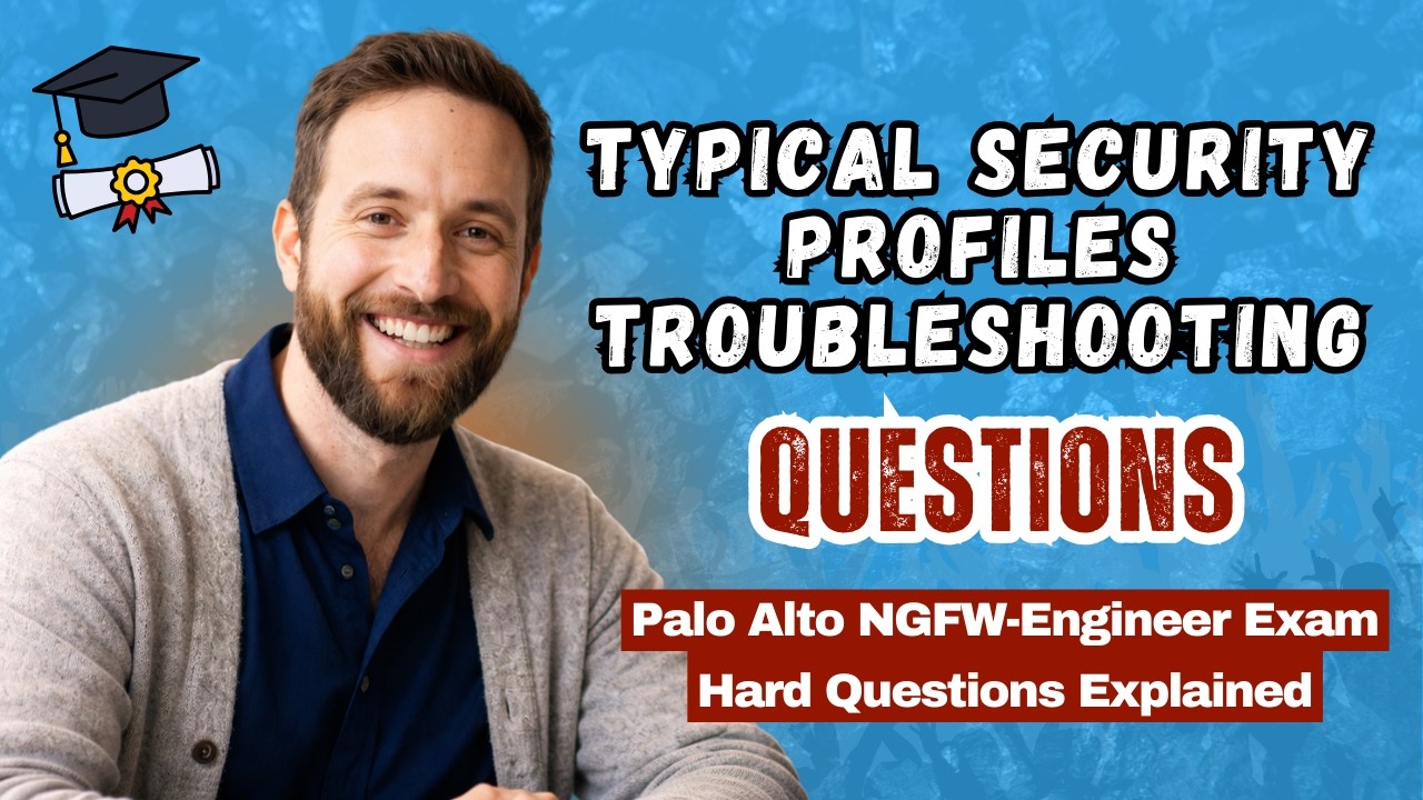 Typical Security Profiles Troubleshooting Questions in the Palo Alto NGFW-Engineer Exam