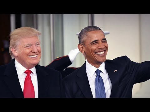 Trump halts interview after question about his Obama wiretapping claim