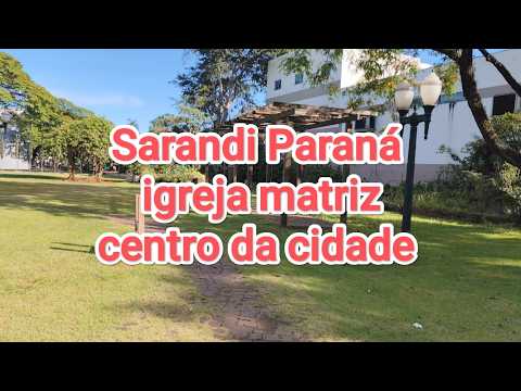 Centro de Sarandi no Paraná Brasil. Cidade muito boa com qualidade de vida. 