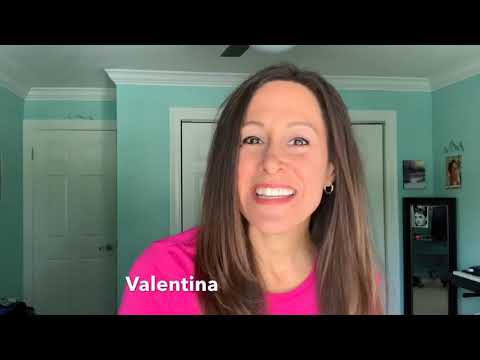 Learn to Spell VALENTINA Toddler Song | Learn to Talk with Patty Shukla
