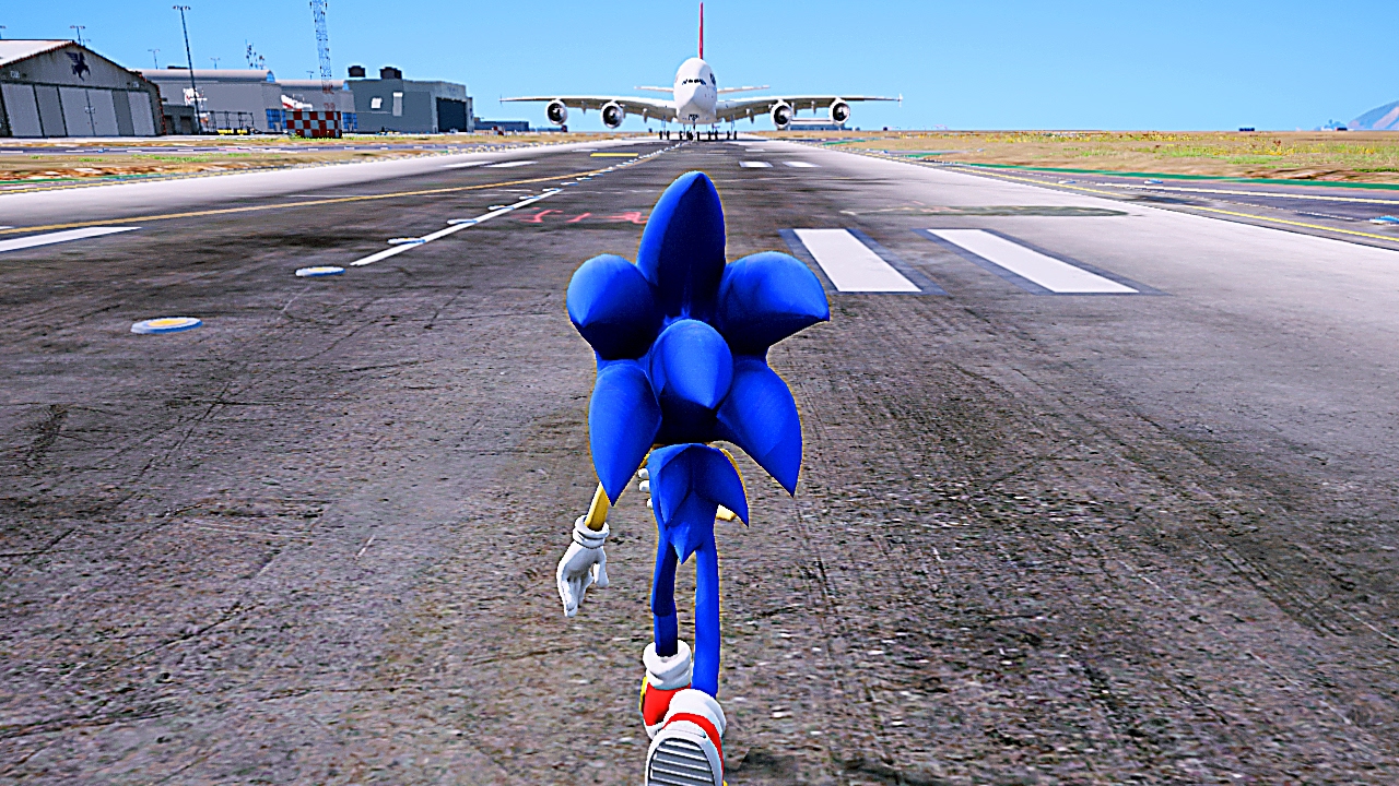 SONIC THE HEDGEHOG / GTA 5 SONIC Mods - YouTube