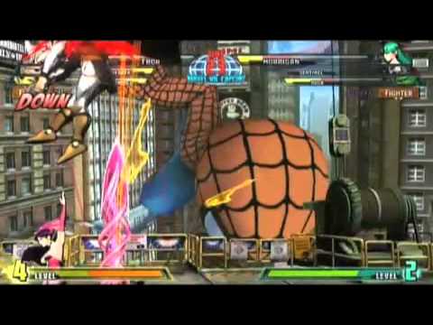 Mvc3 Player Matches: Thor/(Skrull/Hulk)/Wesker