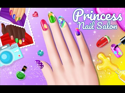 Nail Salon Game Girls Nail art Video