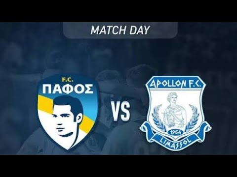 PAFOS FC 0 VS 1 APOLLON LIMASSOL