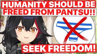 Mio Wants Humanity To Be Free Of Pantsu (Ookami Mio / Hololive) [Eng Subs]