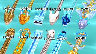 Defeating All Bosses – Epic Clash! 🐍👑Snake Clash