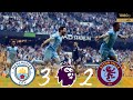 Champions Again! Man City vs Aston Villa 3-2 | Premier League Highlights HD!