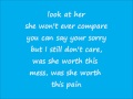 you will never be- Julia Sheer (lyrics) 
