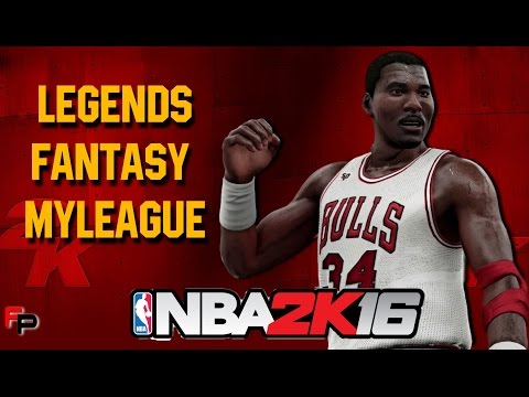 NBA 2K16 - Legends Roster - Fantasy Draft My League - Ep. 5 - The Dream & The New Revolution