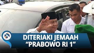 Prabowo Hadir di Acara Peringatan Harlah 1 Abad NU, Diteriaki Jemaah: Prabowo RI 1