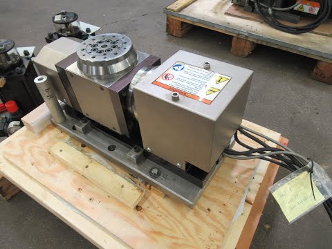 Haas TR110-S5 2-Axis Brushless Trunnion Rotary Table for True 4th & 5th Axis Operation